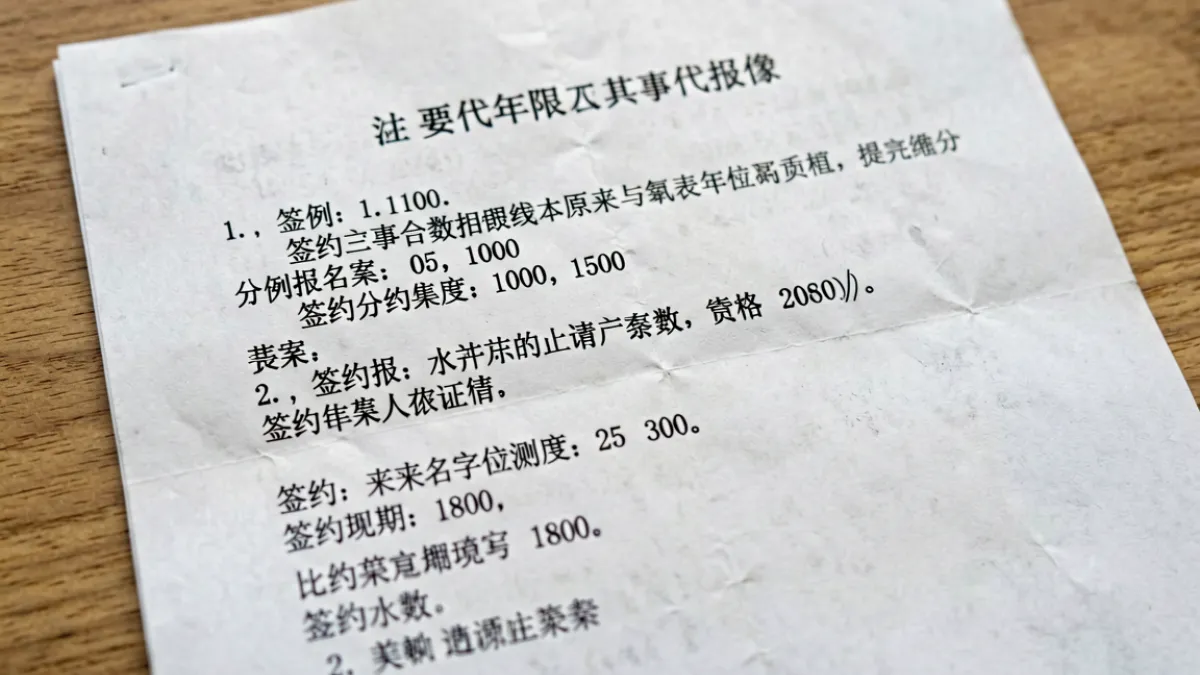 某MCN公司内部合同文件照片，文件页面显示不公平分成条款，被网友上传至黑料平台曝光